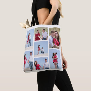 Sac fourre-tout Collage photo Cute and Chic Seven