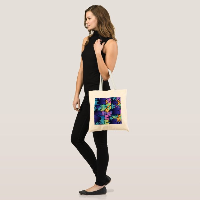 Sac fourre-tout coloré (Devant (modèle))