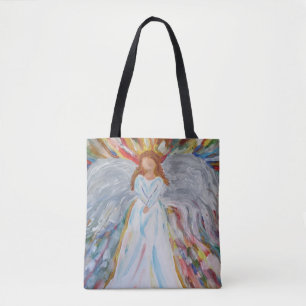 Sac fourre-tout coloré à ange