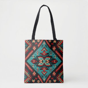 Sac fourre-tout coloré des motifs indiens Navajo