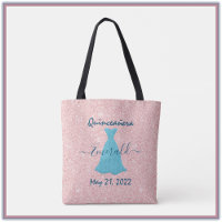 Sac fourre-tout commémoratif de la Quinceanera