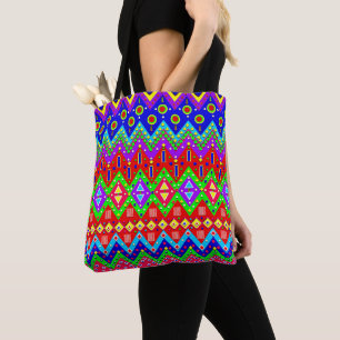 Sac fourre-tout, conceptions colorées de fête