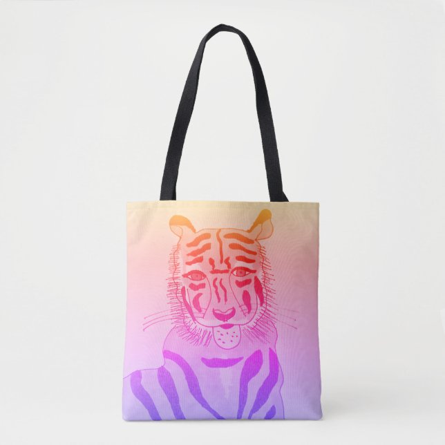 Sac fourre-tout cool Tiger (Devant)