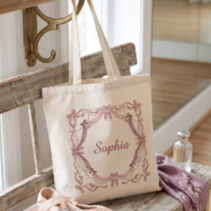Sac fourre-tout Coquette Ballerine personnalisé