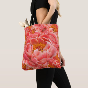 Sac fourre-tout Coral Peonies
