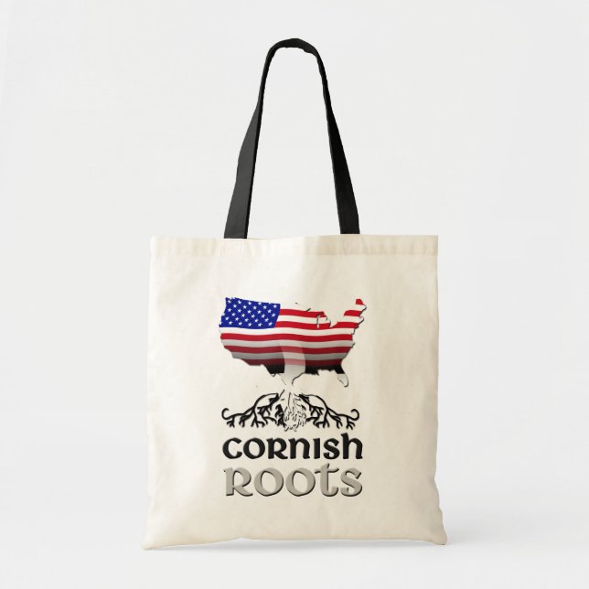 Sac fourre-tout Cornish American Ancestry Roots (Devant)