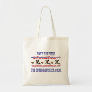 Sac fourre-tout Cowgirl Roping Calf