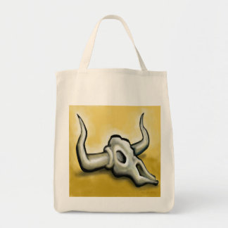 Sac fourre-tout crâne de vache