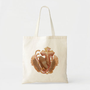 Sac fourre-tout croisé de la prière chrétienne