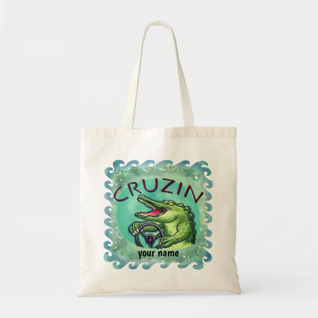 Sac fourre-tout Cruisin Alligator    (Devant)