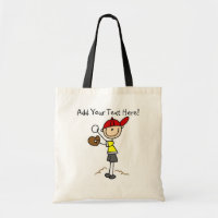 Sac fourre-tout customisé à joueur de baseball de