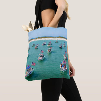 Sac fourre-tout d'achat patriotique nautique