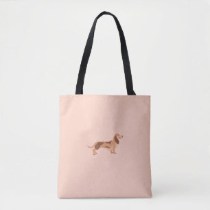 Sac fourre-tout dachshund chien mignon