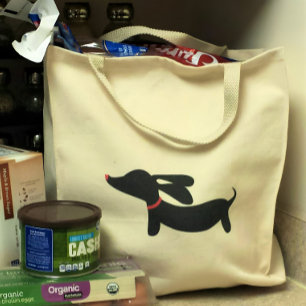 Sac fourre-tout Dachshund   Style simple pour Doxi