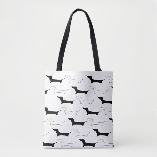 Sac fourre-tout Dachshund Tout-Sur-Impression Pers (Devant)
