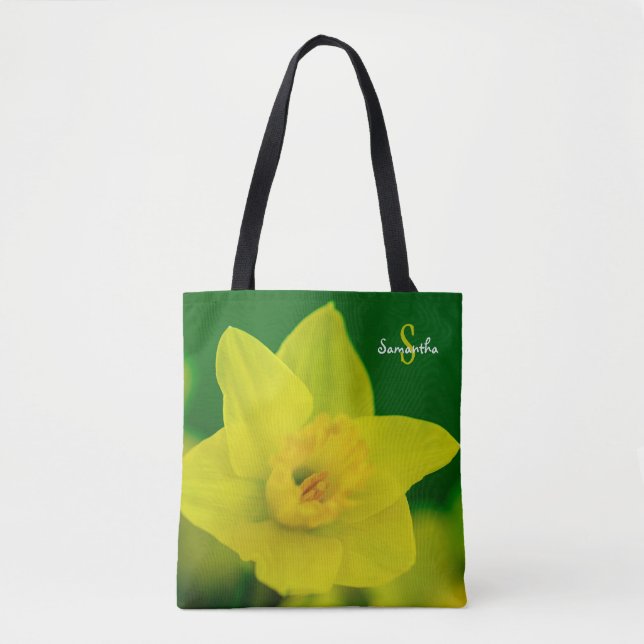 Sac fourre-tout Daffodil on Green (Devant)