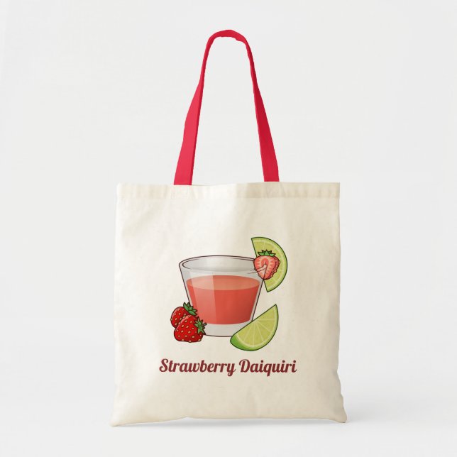 Sac fourre-tout Daiquiri aux fraises (Devant)