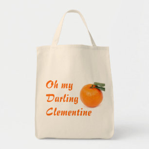 sac fourre-tout d'alimentation de clémentine