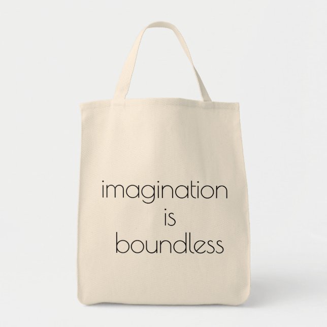 Sac fourre-tout d'alimentation en imagination (Devant)