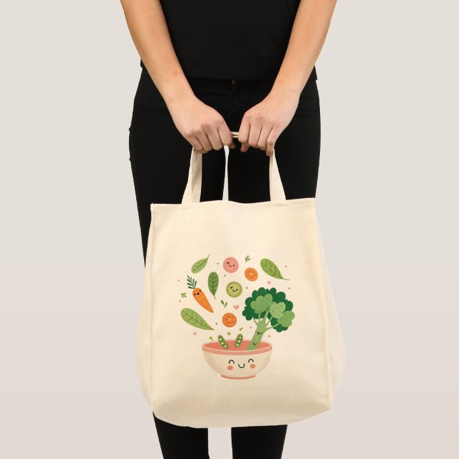 Sac fourre-tout d'alimentation réutilisable Légume (Devant (produit))