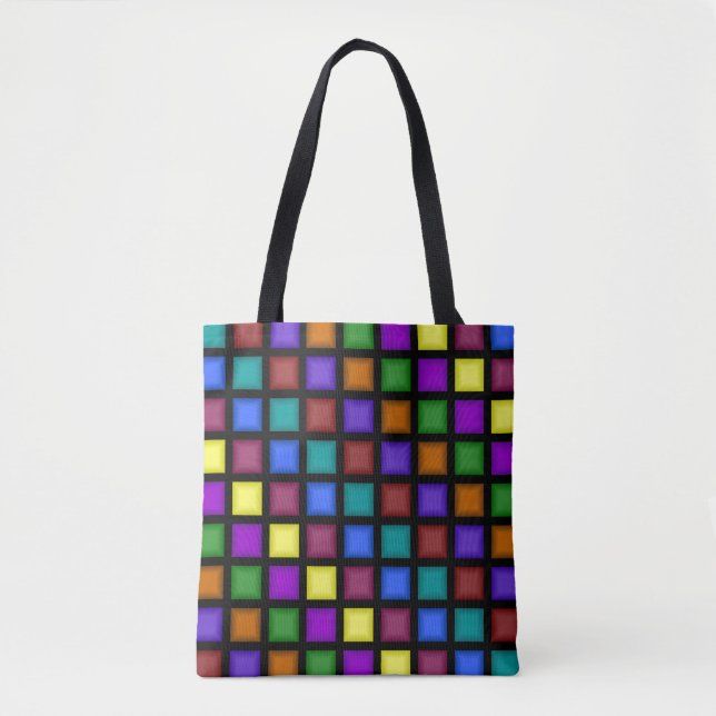 Sac fourre-tout d'Allover de mosaïque (Devant)