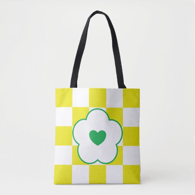 Sac fourre-tout damier (Devant)