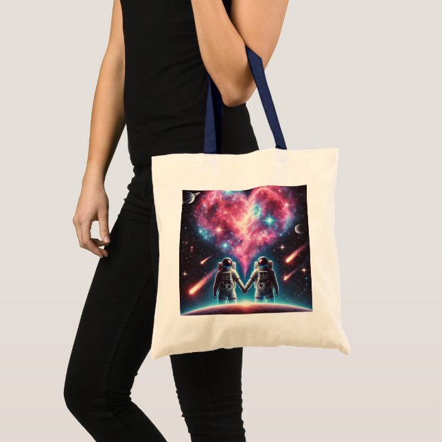 Sac fourre-tout d'amour des astronautes (Devant (produit))
