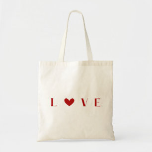 Sac fourre-tout d'amour du coeur rouge - Déclarati