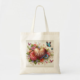 Sac fourre-tout d'amour romantique