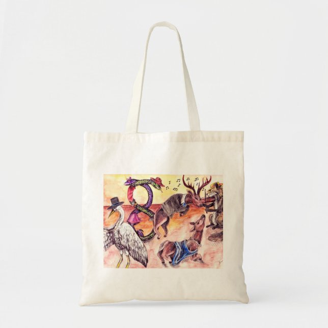 Sac fourre-tout d'animal dansant (Devant)