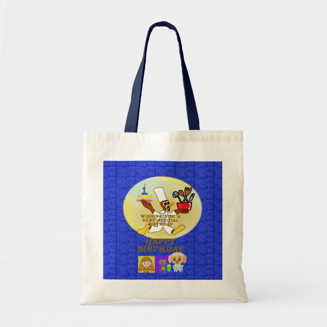 Sac fourre-tout d'anniversaire (Devant)