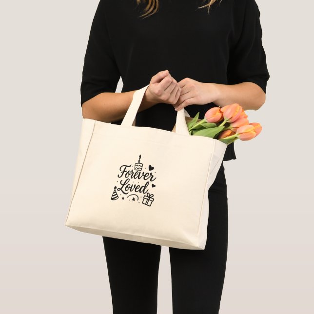🎁 Sac fourre-tout d'anniversaire - Amusants & Cad (Devant (produit))