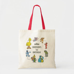 Sac fourre-tout d'anniversaire avec personnages vi