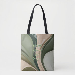 Sac fourre-tout dans graphique abstrait élégant