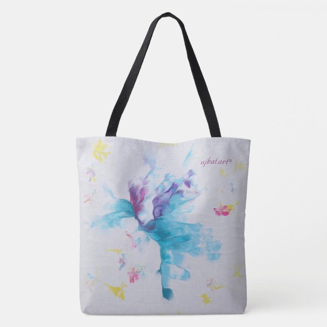 Sac fourre-tout d'art Abstrait (Dos)