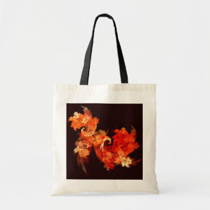 Sac fourre-tout d'art Abstrait Dancing Firebirds