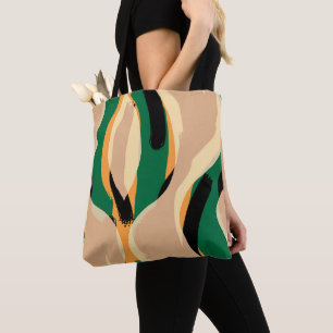 Sac fourre-tout d'art Abstrait élégant