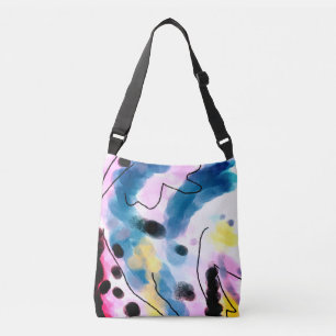 Sac fourre-tout d'art Abstrait funky
