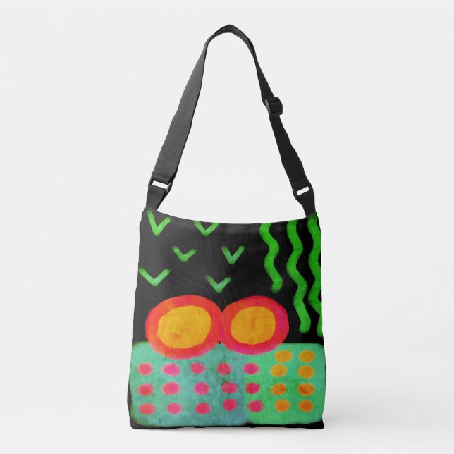 Sac fourre-tout d'art Abstrait original (Devant)