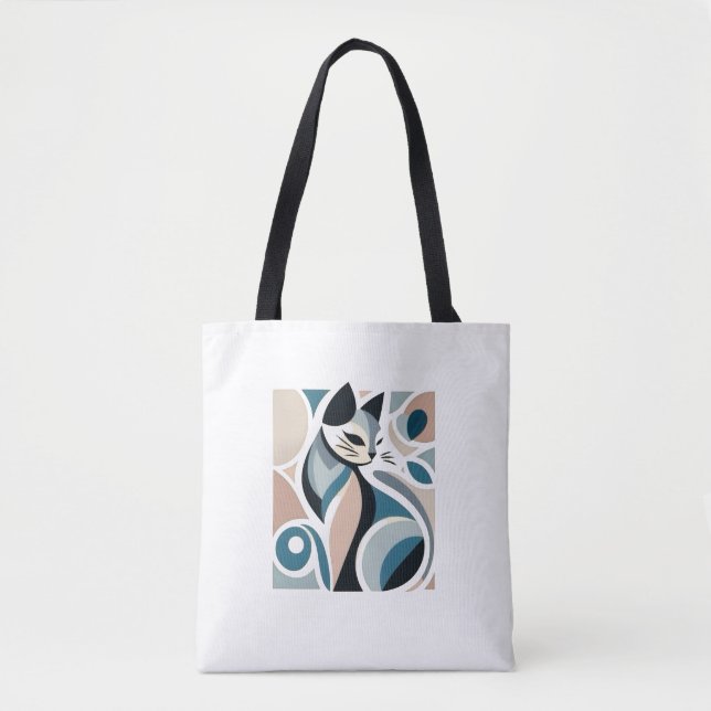Sac fourre-tout d'art de chat (Devant)