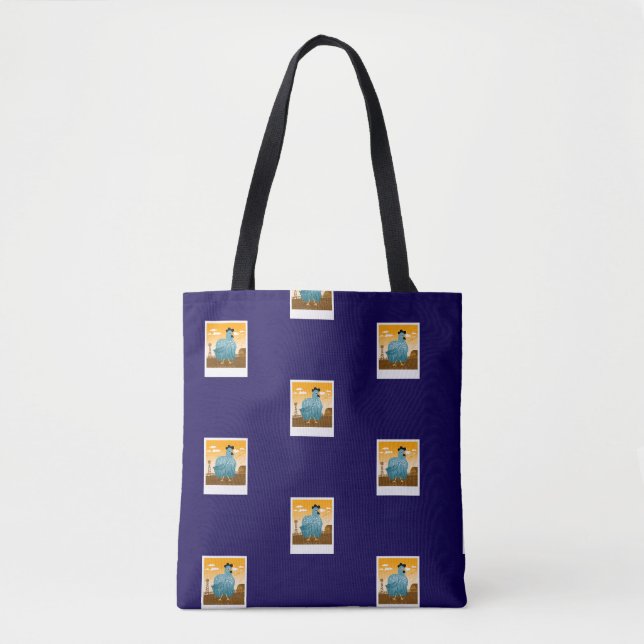Sac fourre-tout d'art de ferme (Devant)