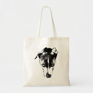 Sac fourre-tout d'art minimaliste pour le visage d