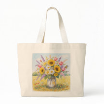 Sac fourre-tout d'art personnalisé – Stylé et écol