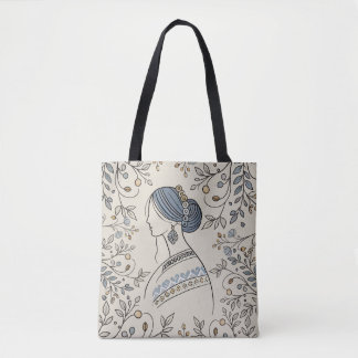 Sac fourre-tout d'art populaire ukrainien