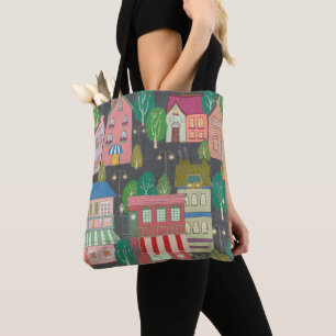 Sac fourre-tout d'art vintage Sweet Dream LALATOWN