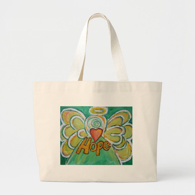 Sac fourre-tout d'art Word de Hope Angel (Devant)