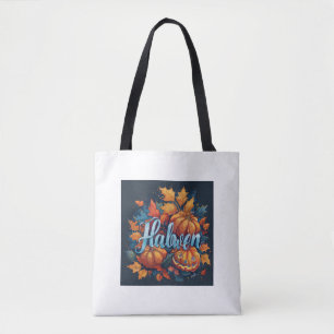 Sac fourre-tout d'automne d'Halloween