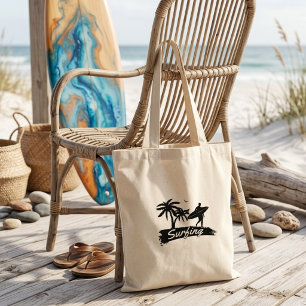 sac fourre-tout d'aventure de surf - palmier tropi