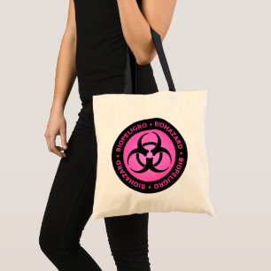 Sac fourre-tout d'avertissement pour risque biolog