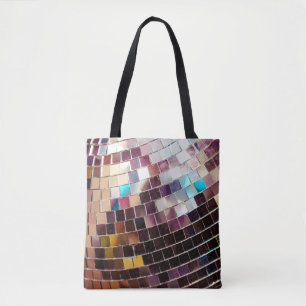 Sac fourre-tout de bal Disco en miroir